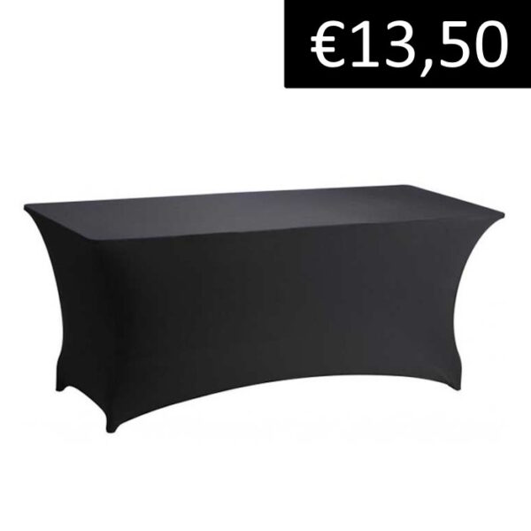 Buffettafelrok zwart
