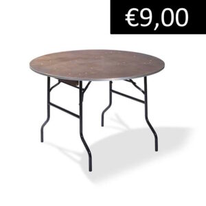 Dinertafel rond, 120 cm