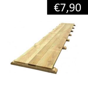 Vlondervloer (gelegd) per m2