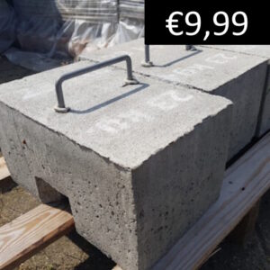 ballastblok voor tent