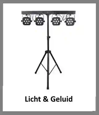 Licht en geluid huren